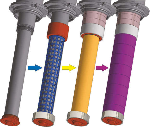 SCIL SPUTTERED Coating Induced by Lateral Glow Discharge cathode